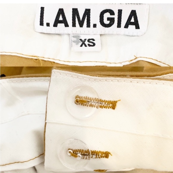 I.AM.GIA Harper Military Cargo High Waisted Tan
Pants Size XS - Picture 6 of 10